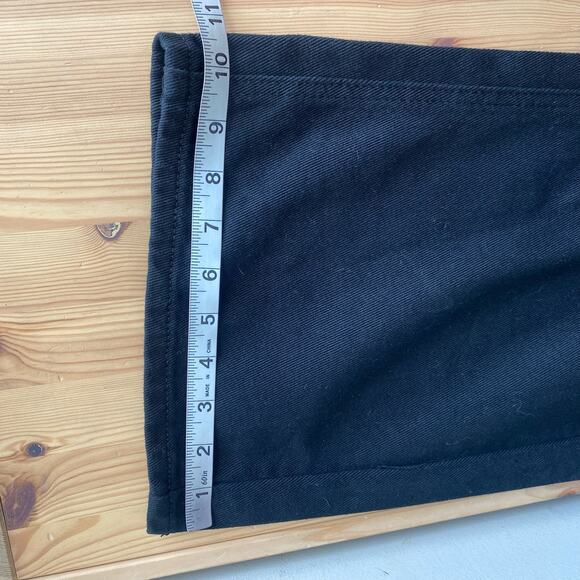 Princess Polly Wide Leg High Rise 100% Cotton Black Jean Distressed 8 - Picture 11 of 11